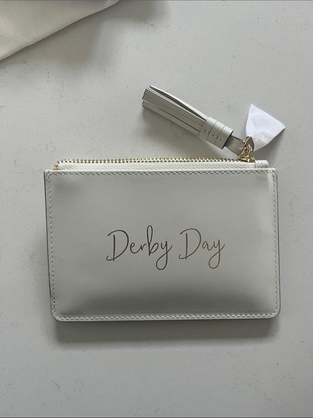 RADLEY LONDON 'Derby Day' White Card Holder Wallet